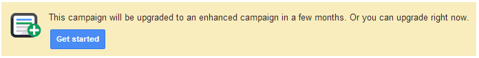 Enhanced Campaign - Get Started