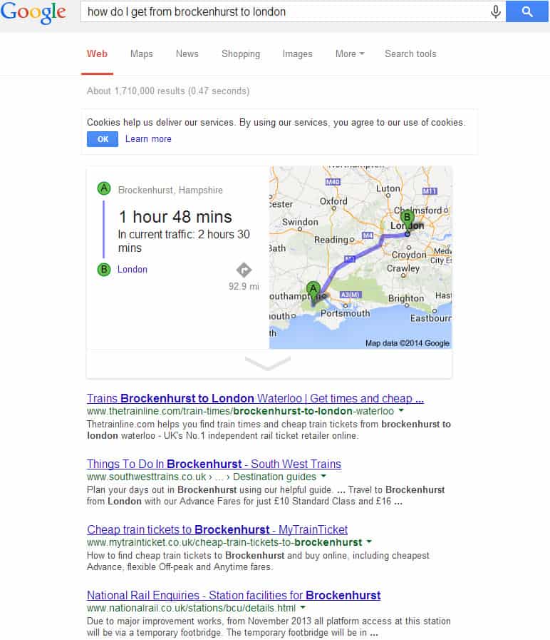 How do I get from Brockenhurst to London?