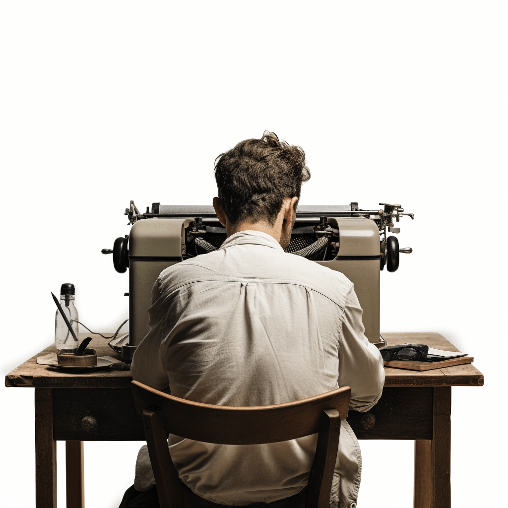 Copywriting for small businesses - using a typewriter. Not really.